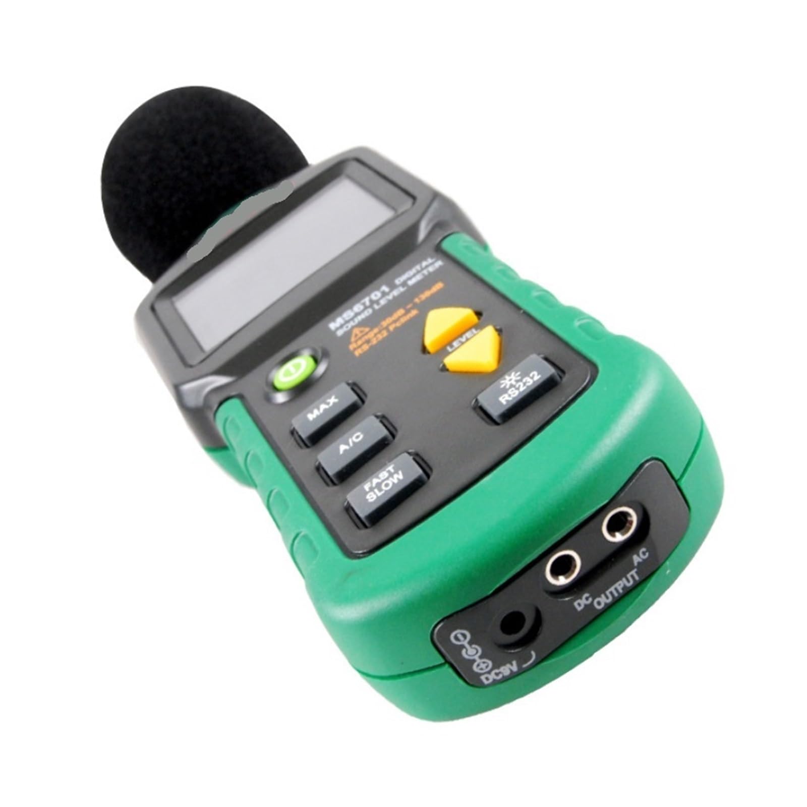Fonometri, Fonometro digitale LCD di grado industriale Rumore DB Gamma automatica 30 dB ~ 130
