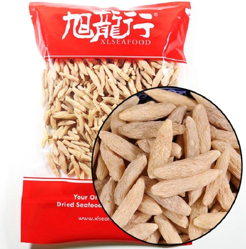 XLSEAFOOD Premium Ophiopogon Japonicus Dried Herb, Natural Maidong 麦冬 (8OZ)