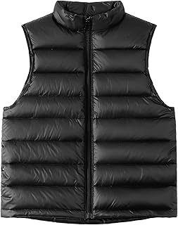 Sponsored Ad - Lightweight Down Vest for Boys Girls Puffer Winter Snow Vest Kids Warm Sleeveless Waistcoat Coat Gilet Oute...