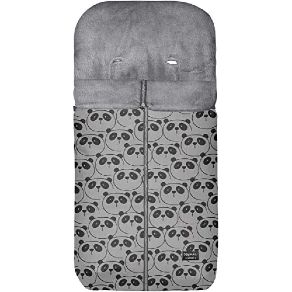 Bimbi Saco Carro Velour 451 Carita Panda 373 30 - Sacos de abrigo, unisex