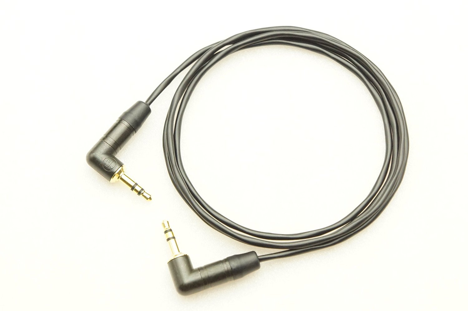 Amazon | MOGAMI モガミ 2944 ステレオミニケーブル (L型-L型) (1m, 黄