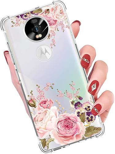 Miniatura 11 de Funda para Moto Z4, transparente flexible parachoques TPU suave goma silicona cubierta teléfono caso para Motorola Moto Z4 mariposa