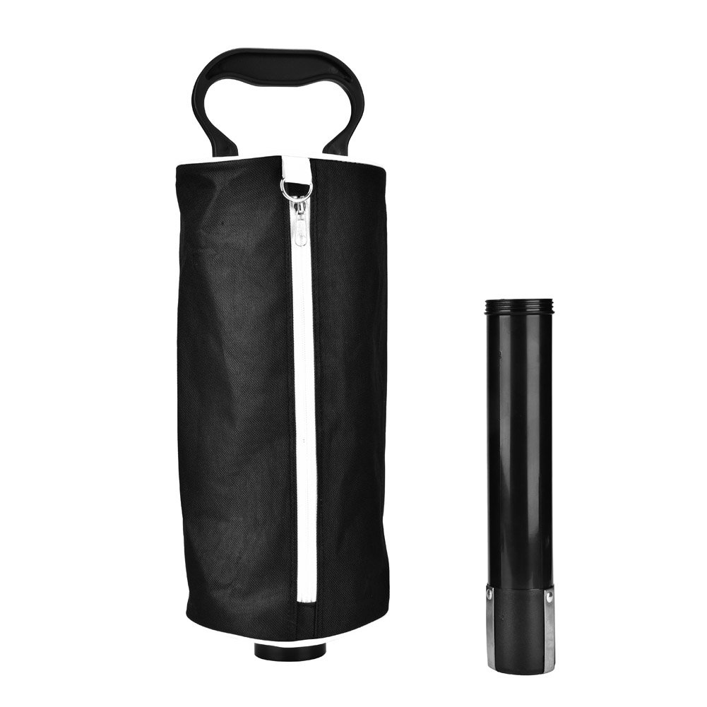 POENVFPO Golf Picker, Portable Scoop Bag Golf Retriever Storage Bag Pick Ups Golf Picking Pole for Golf Balls