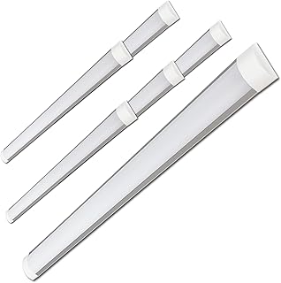 LED ATOMANT Pack 6x Pantalla Luminaria LED integrado, 150cm 48W, CCT (Selector de Color Blanco Calido, Neutro y Frio), 4800 lumenes