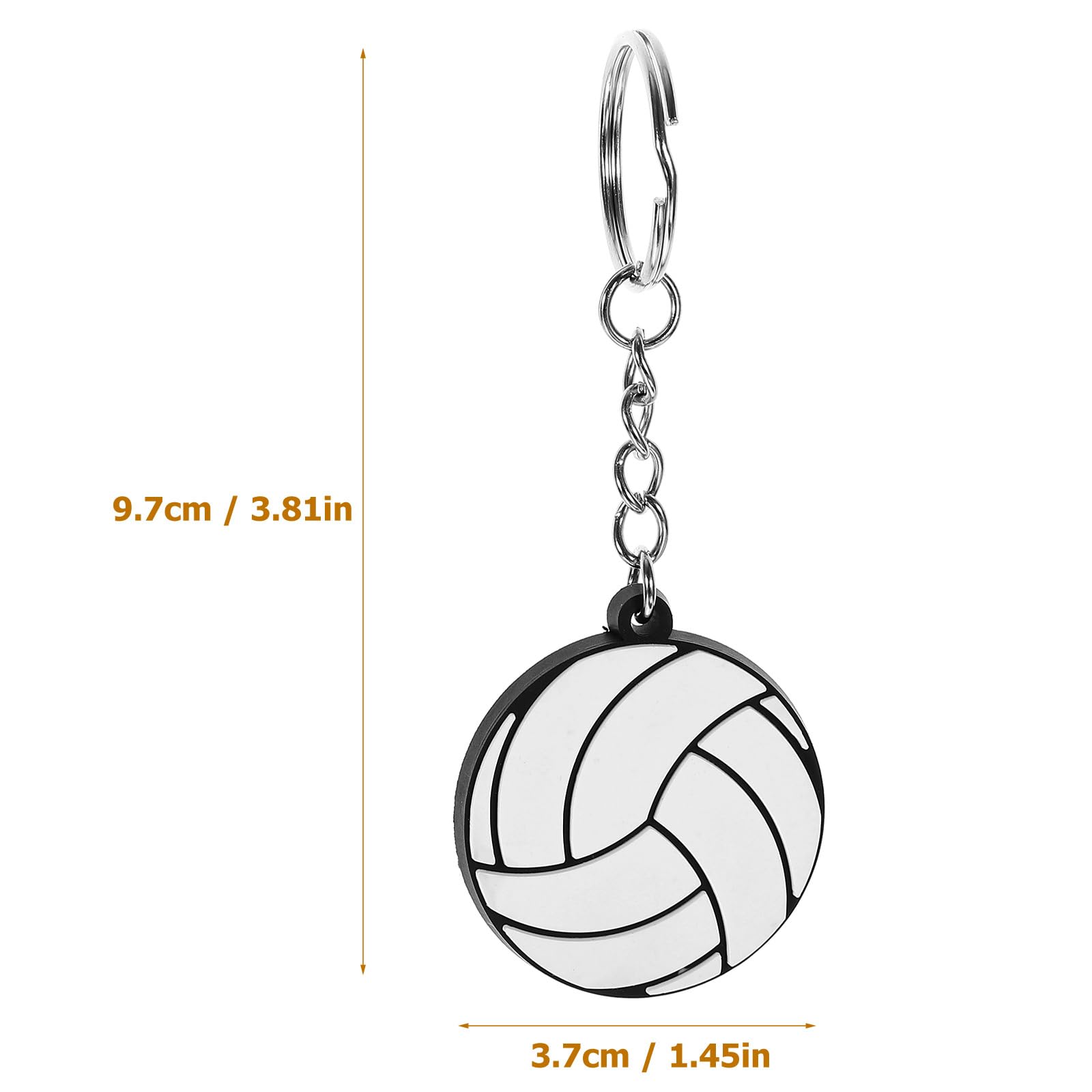 Portachiavi Pallavolo Metallo 40 Pz Happyyami Bomboniere Sportive