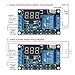 DROK 200119 Digital LED Display 12V On/Off Time Delay Relay Module 12 Volt Timer Relay Switch Board External Trigger Automotive Relay