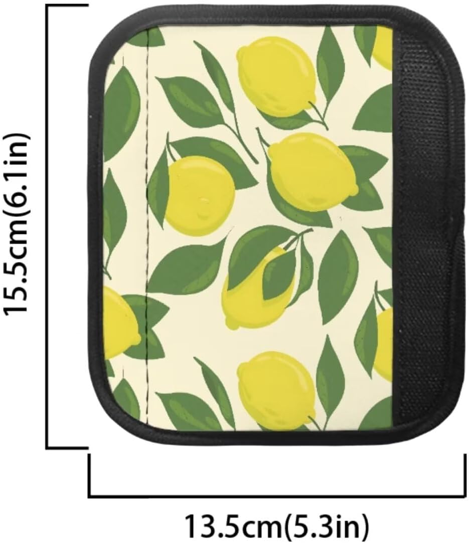 Lemon Refrigerator Door Handle Cover Dishwater Handle Cover Microwave Oven Kitchen Appliance Handle Covers for Party Casual Home Thanksgiving Party Decor 6 Pieces