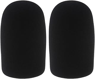 2PCS Pop Filter Compatible with HyperX QuadCast S Microphone Foam Cover Mic Filter Windscreen Pop Shield Anti-Pop Noise Protection Filter