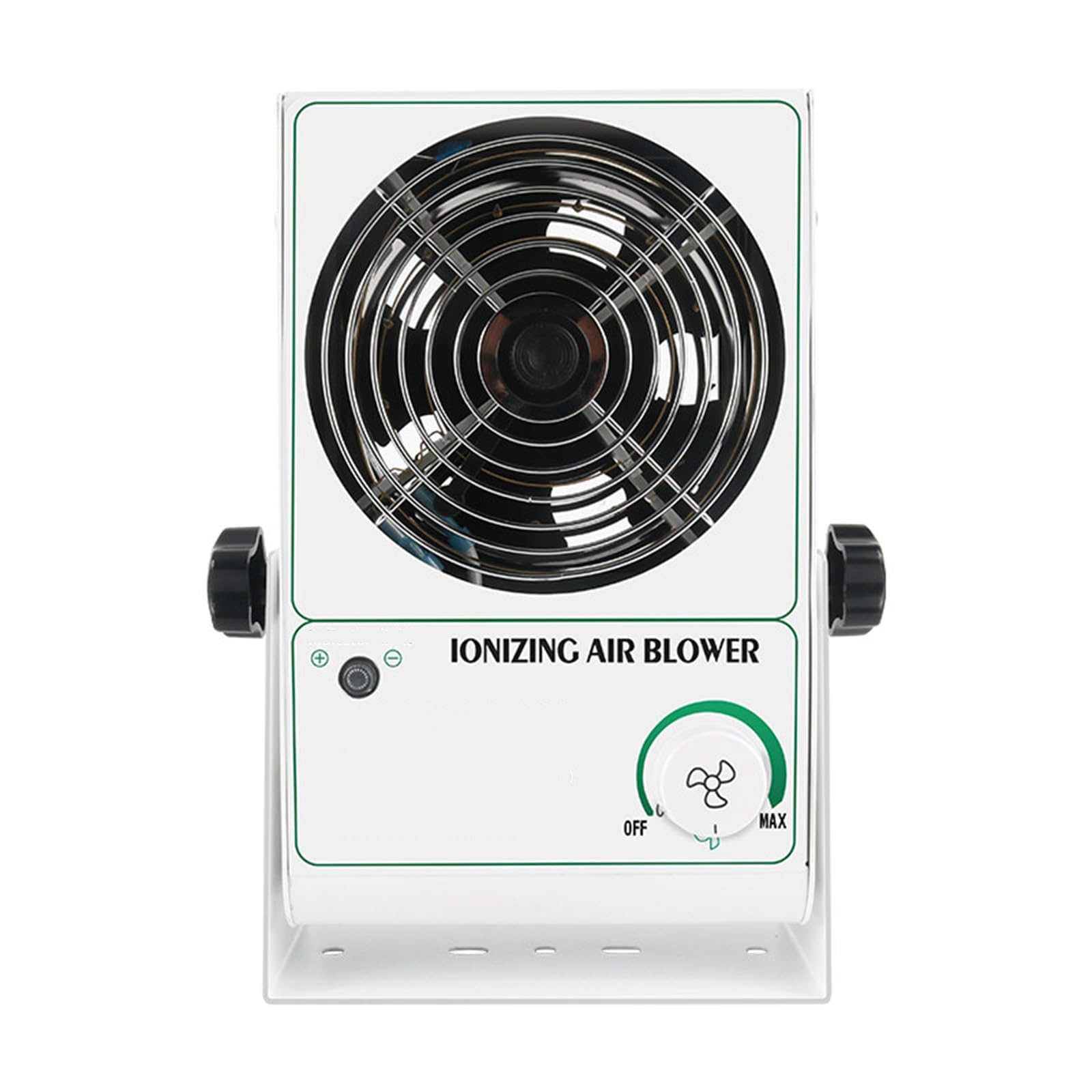 Soplador Ionizador Antiestático, Ventilador Eliminador De Electricidad Estática Industrial De Sobremesa, Con Salida Giratoria Y Protección Contra Fugas, Para La Eliminación De Polvo En Los Sectores