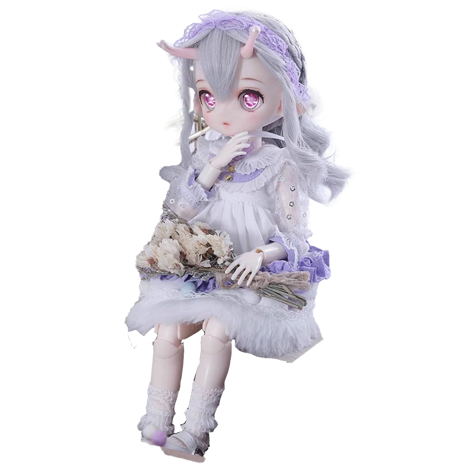 Amazon.co.jp: GNATAPIAY 1/6 BJD人形、ハンドメイドメイク 1/6BJD人形