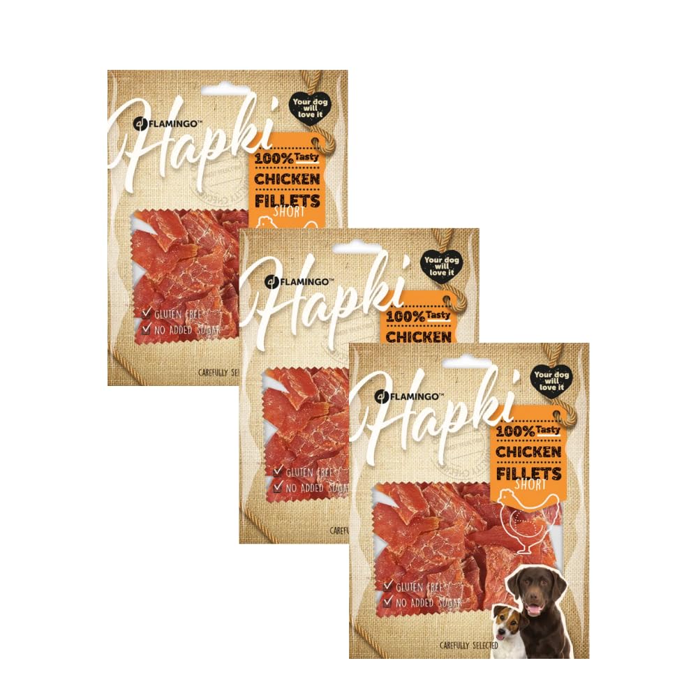 Flamingo Snacks para Perros Chick 'N Snack Corto 6x170 GR