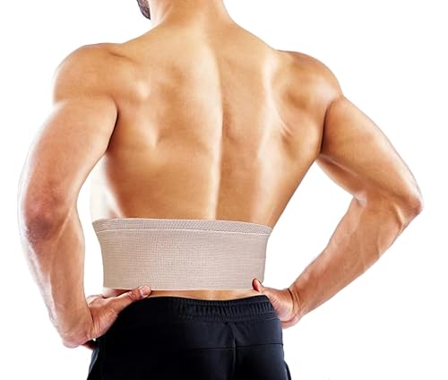 Vendaje elástico de compresión para soporte de cadera y cintura, soporte ortopédico ajustable de cintura para dolor de espalda baja, estabilidad