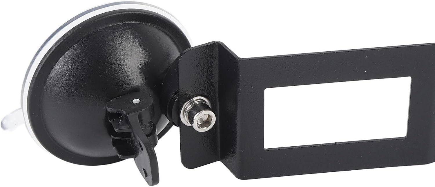 Hyuduo Satellite Suction Cup Car Mount, Aluminum Alloy Adjustable Weatherproof for Mini Dish with Accurate Adjustment for RV Boat Car