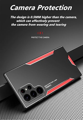 Miniatura 3 de Funda de teléfono para Samsung Galaxy S23 S22 S21 S20 Ultra Plus FE S23+ S22+ S21+ S20+ resistente a los golpes, protector de lente de cámara,