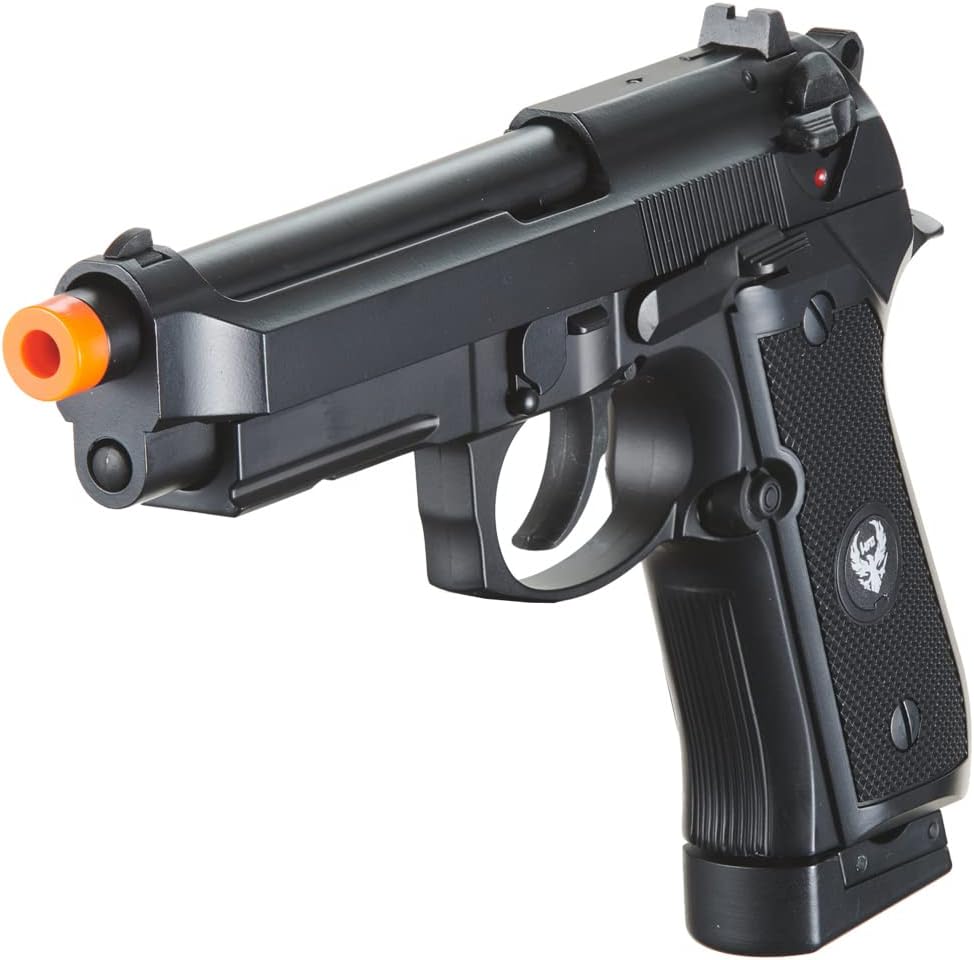 GoldenBall x HFC Metal HGC-194B Co2 Gas Blowback Airsoft Pistol Collab w/HFC (Color: Black)