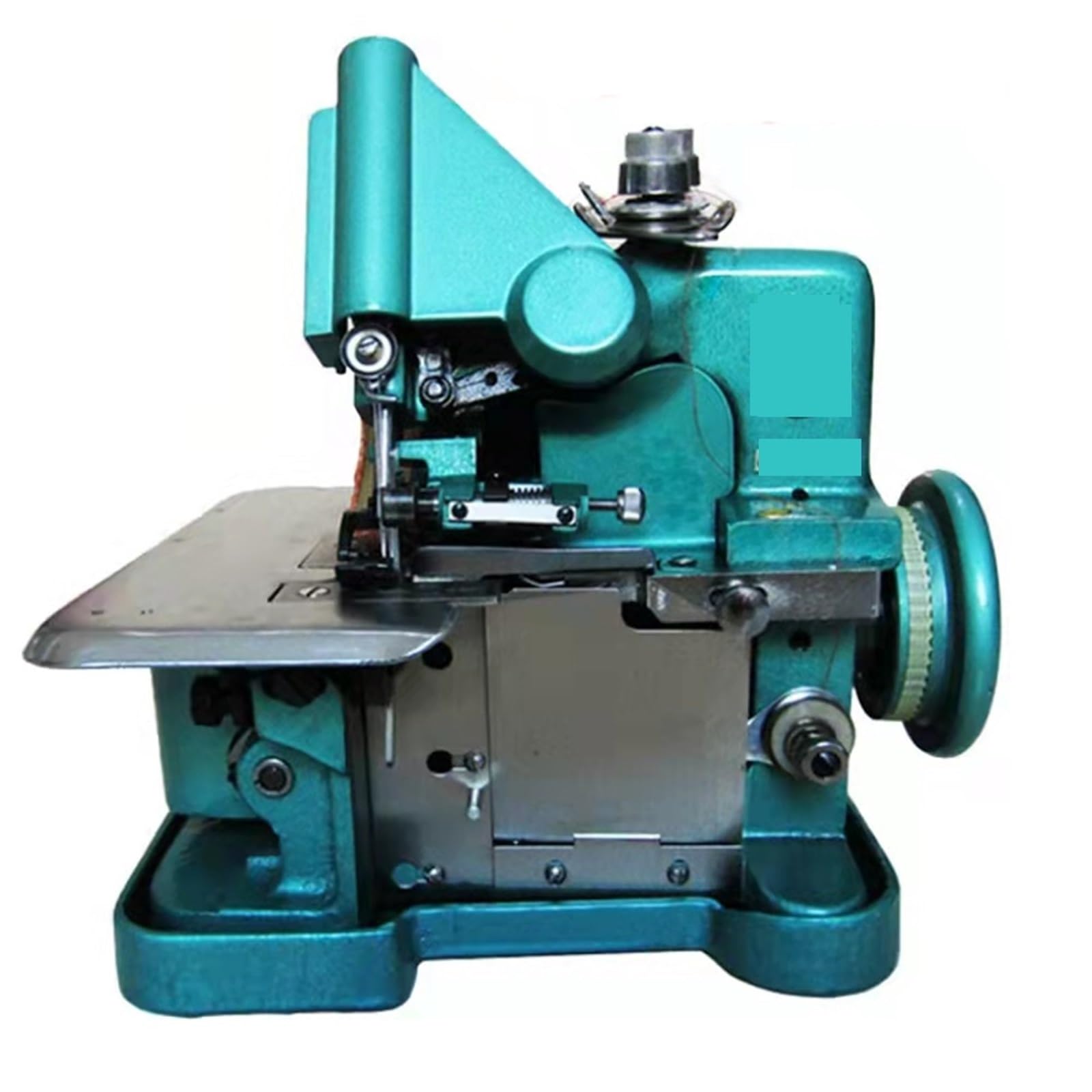 Maszyna do szycia overlock, mała, czteronitkowa, trzynitkowa, obszywanie, staromodna, overlockowa, maszyna do szycia overlock