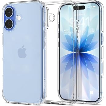 Spigen iPhone 17 Case Ultra Hybrid Crystal Clear