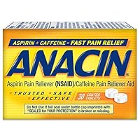 Algopix Similar Product 13 - Anacin Fast Pain Relief Aspirin 