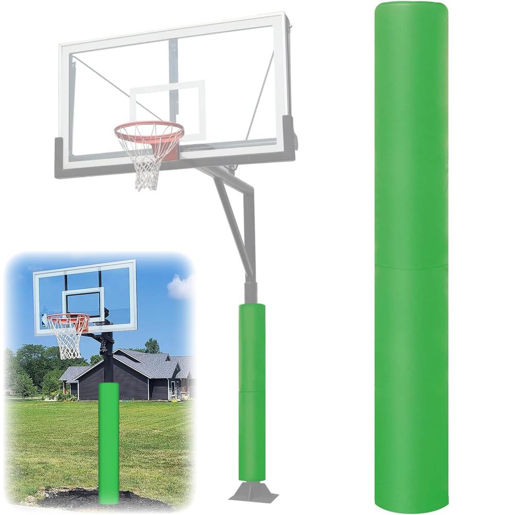 Acolchado de seguridad de columna para aros de baloncesto de 6 pies