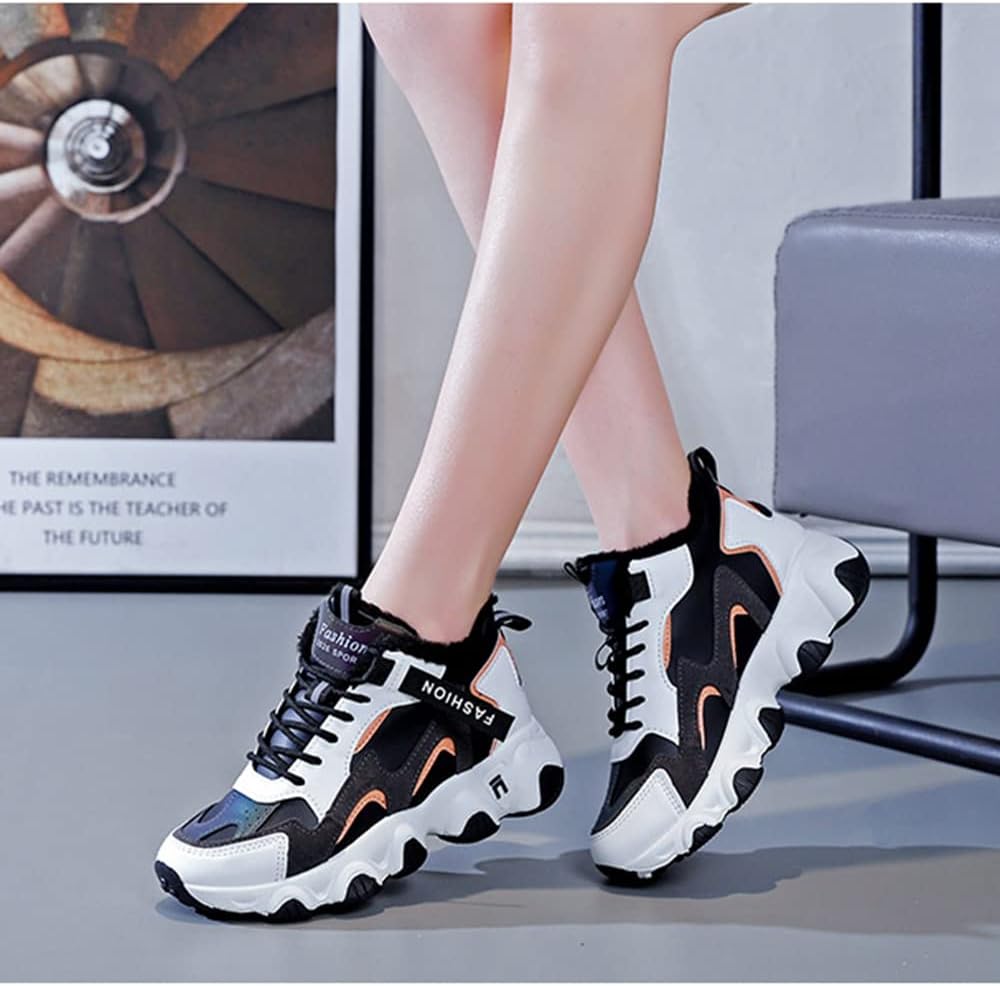 [HarFar] スニーカー スノーブーツ ダッドスニーカー レディース カジュアル スノーシューズ 防寒 ブーツ 防寒靴 トレッキ