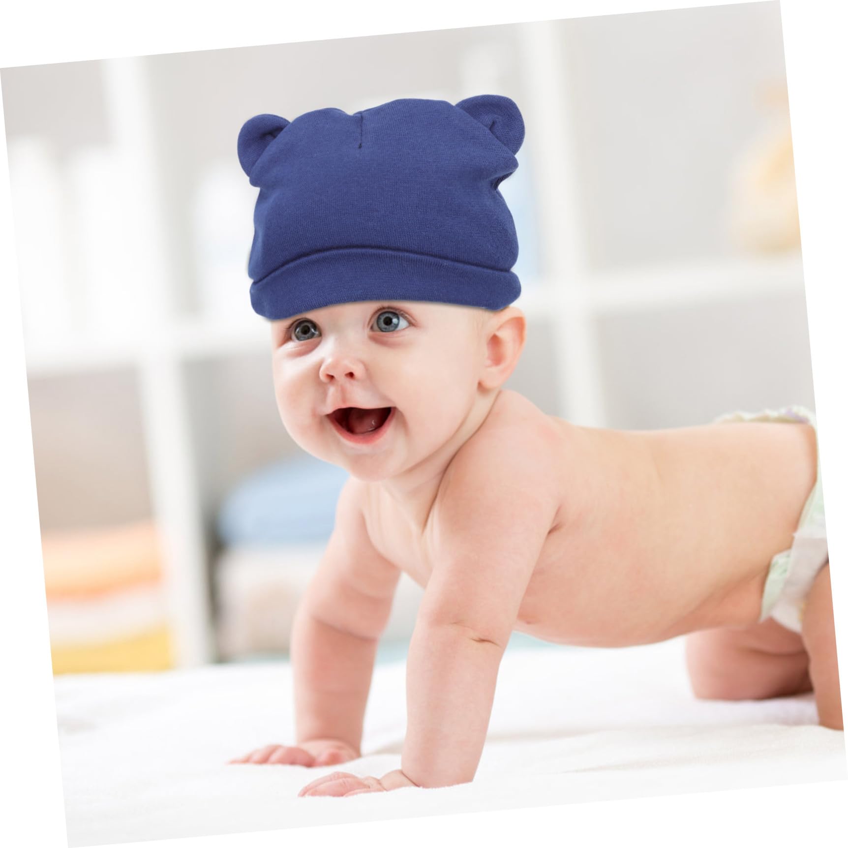 2 Sätze Fötuskappe Für Kleinkind Kinderhüte Babymütze Neugeborene Baumwollmützen Säuglingsmützen Mützen Für Neugeborene Kappen Hüte Baumwolle 6 Stück * 2