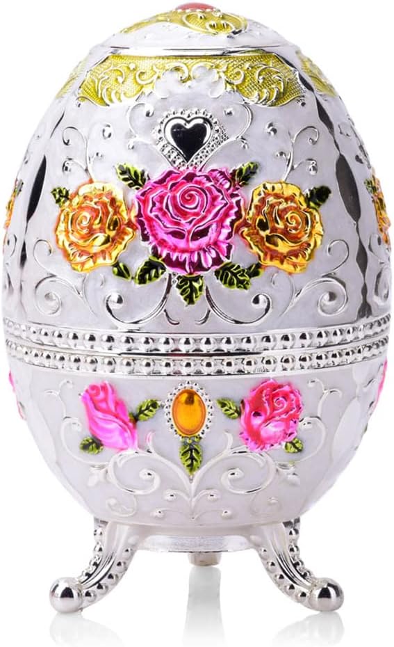 European Style Toothpick Holder Dispenser Metal Portable Toothpick Case Box Storage Organizer Hand PressToothpick Box Holder Container (Rose)