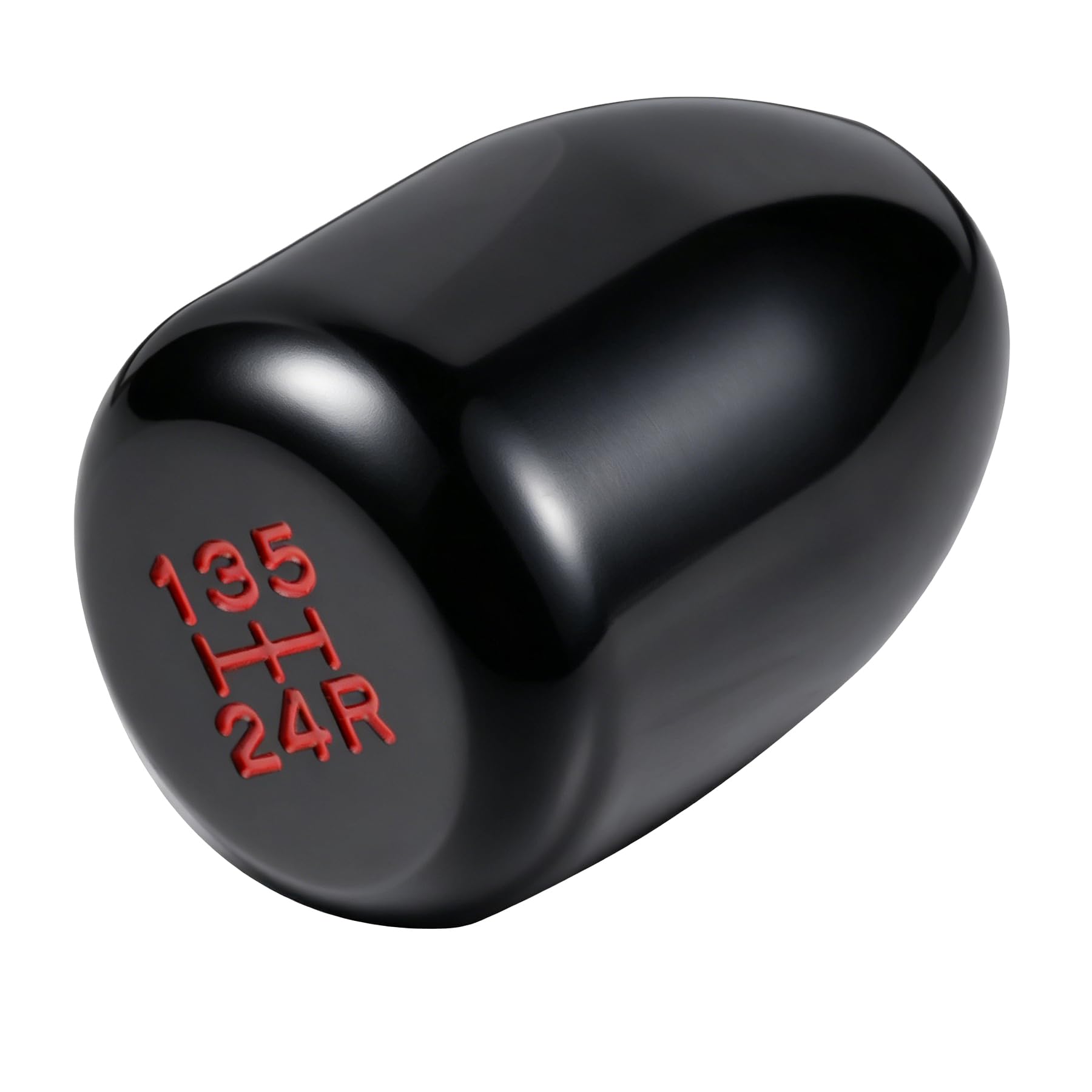Padaodao Black Transmission Shift Knob, 5 Speed Gear Shifter Stick Knobs Fit For Most Transmission Vehicles Suv Trucks,