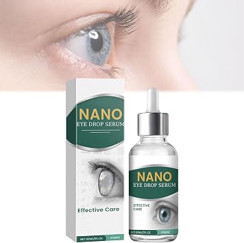 Optifusion Eye Drop, Nano Eye Drop Serum, Eye Care, Travel Essentials, Office, Study, Driving, 30ml
