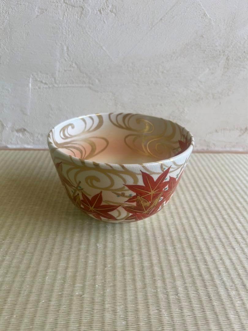 仁清流紅葉 茶碗 采花 【公式通販】