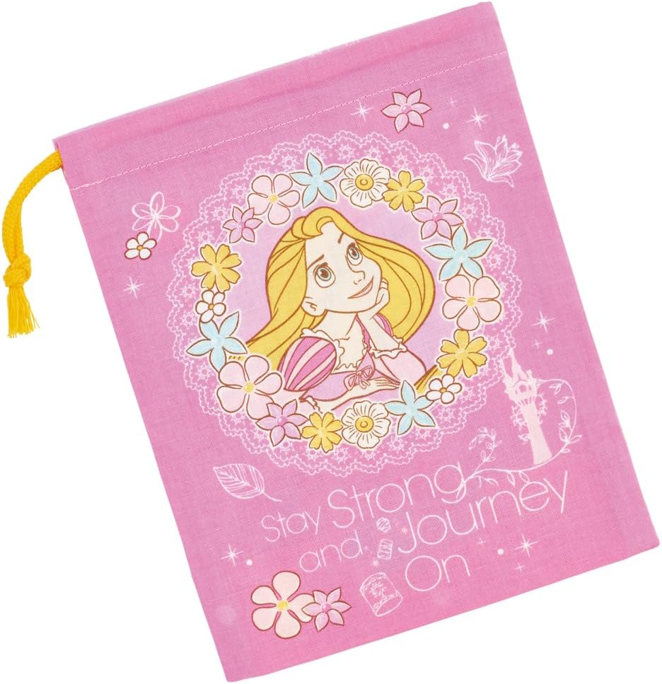 Skater Disney Rapunzel Lunch Box Cup Bag, 24 KB63-A