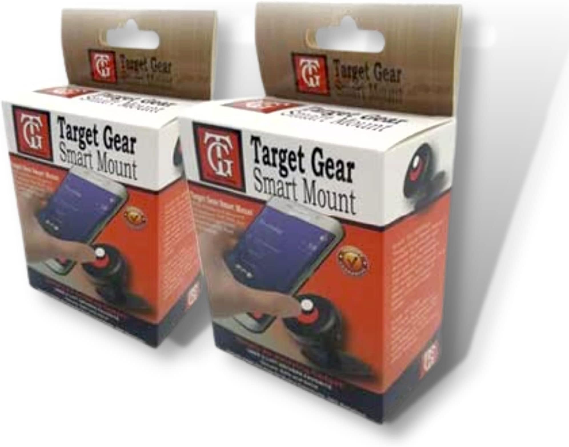 Target Gear Smart Mount Magnetic Phone Car Mount- Hands-Free Car Phone Holder (2 Pk)