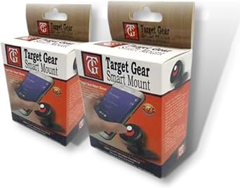 Target Gear Smart Mount Magnetic Phone Car Mount- Hands-Free Car Phone Holder 2 Pk