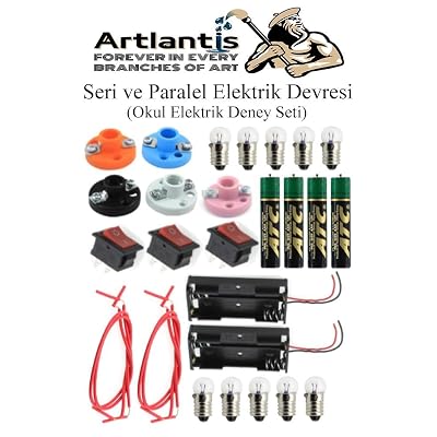 Series and Parallel Electrical Circuit 1 Package Simple Electrical Circuit Experiment Set Trainer Work Training Set