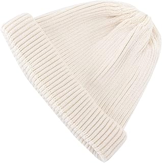 RoToTo ロトト コットン ロールアップ ビーニー［R5021］FREE IVORY