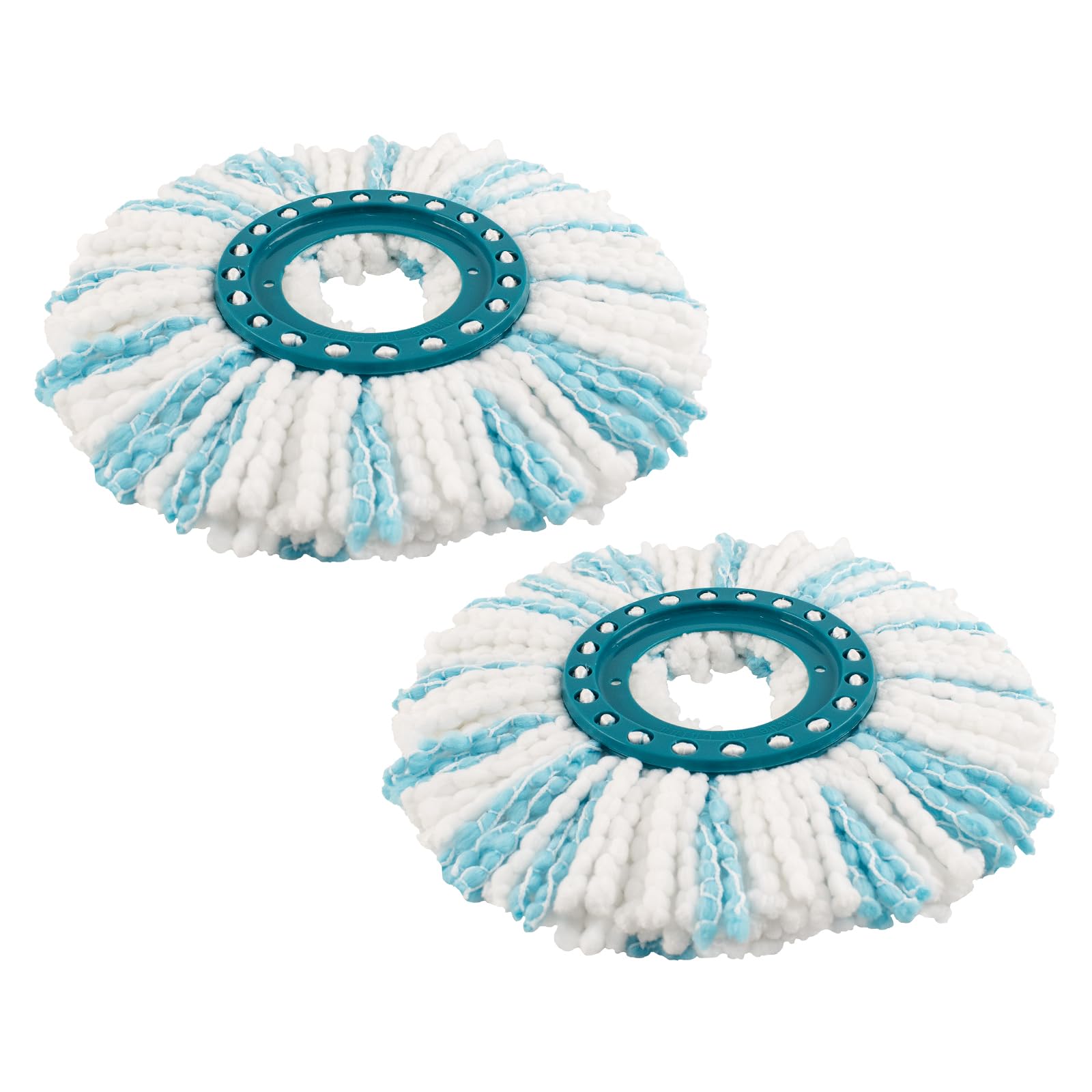 Lot De 4 Housses Microfibres Pour Balai à Plat Leifheit Clean Twist XL Micro Duo - Rechange Serpillière