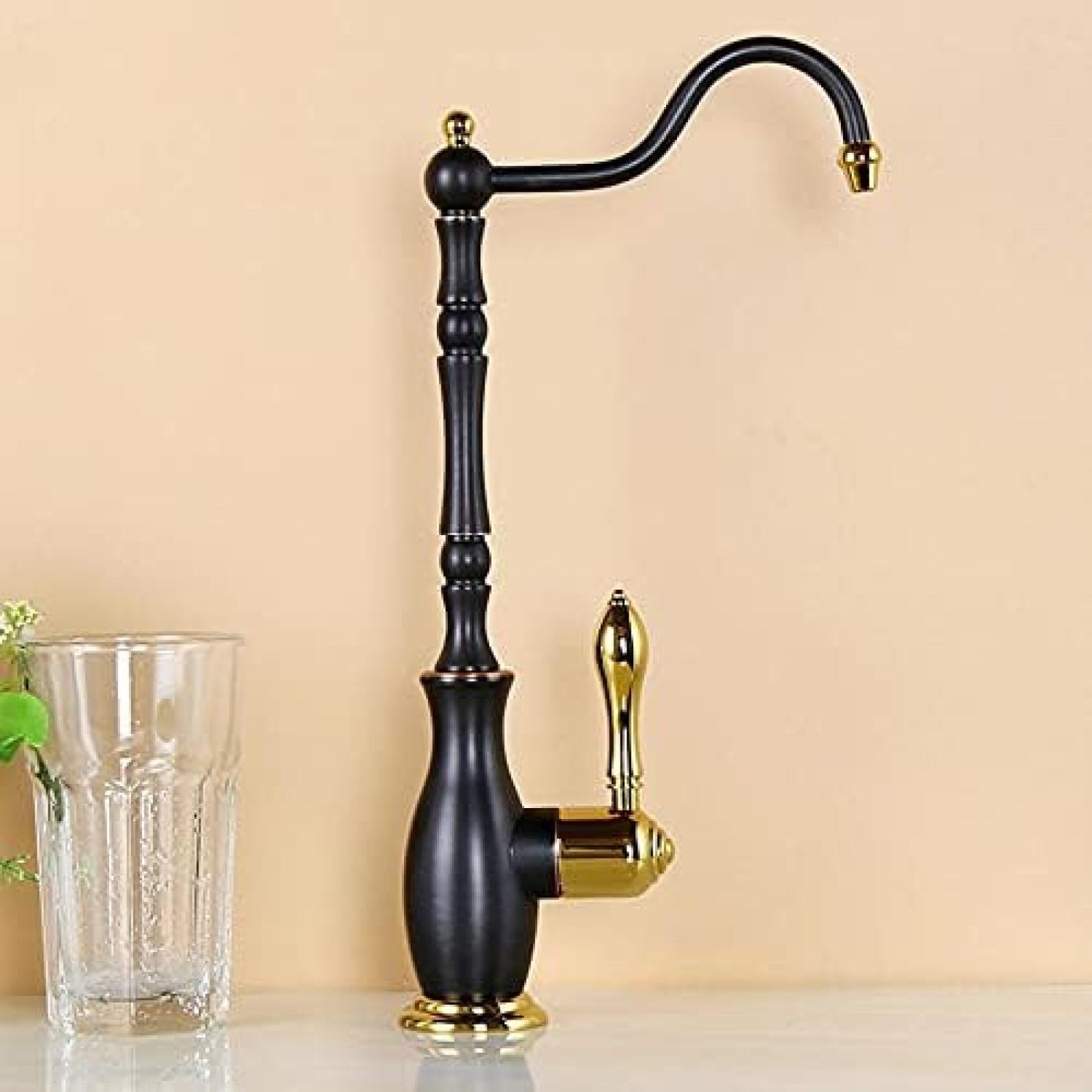 1/4 Zoll Wasserhahn Für Umkehrosmosefilter - 360° Schwanenhals Küchenwasserhahn Edelstahl