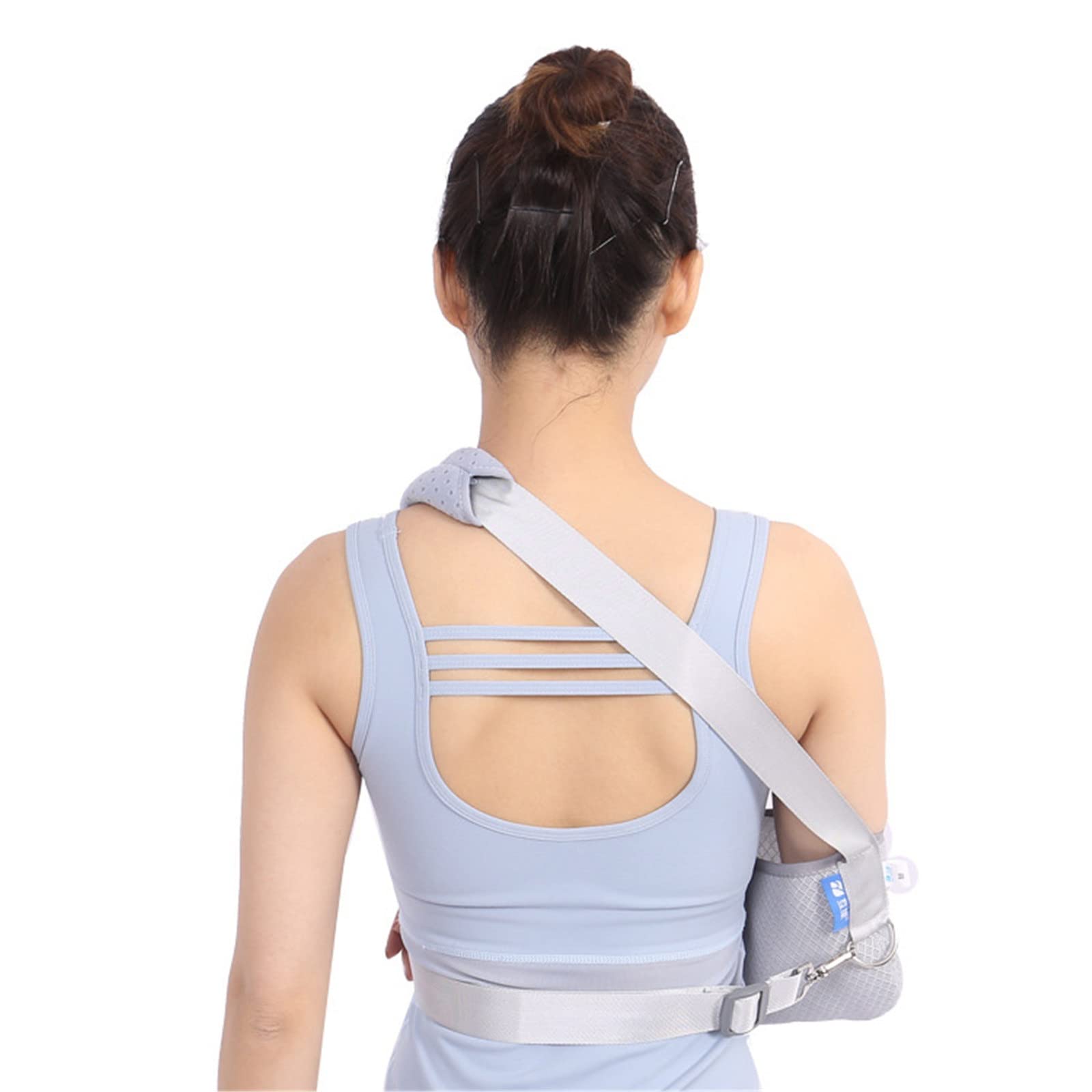 Cabestrillo para Brazo Cabestrillo para Hombro Soporte para Codo De Muñeca Ligero Y Transpirable Dislocación Fractura Esguince Y Brazo Roto (Size : S)