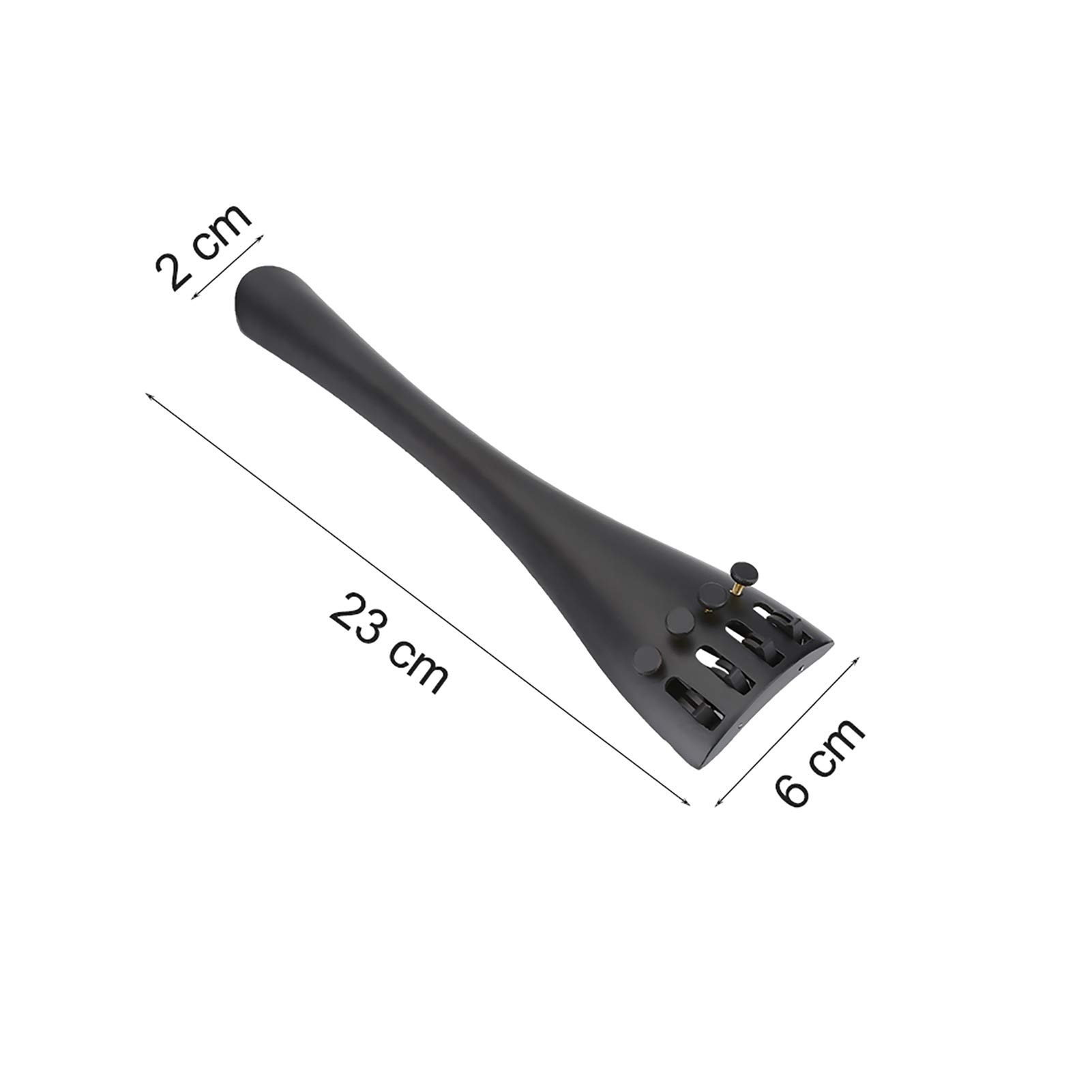 Cordiera in lega di alluminio con budello regolabile per violoncelli di dimensioni 3/4 e 4/4, accessori per suonare