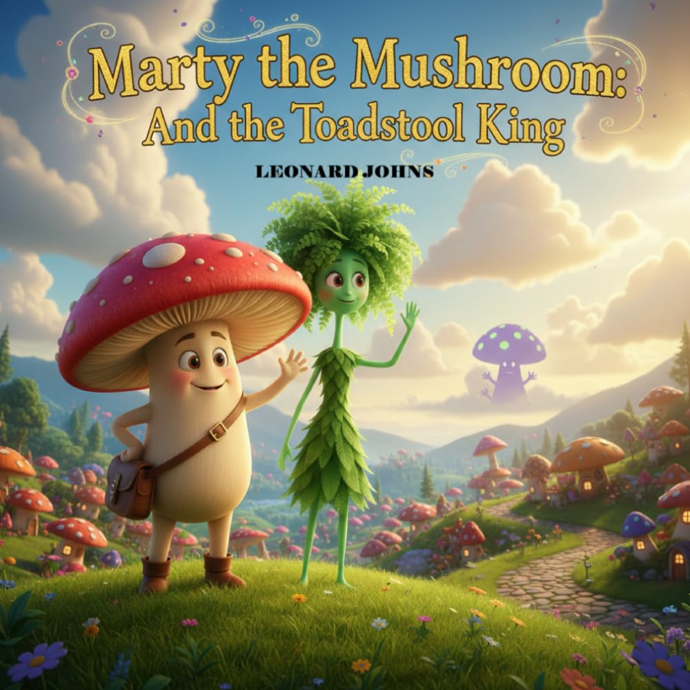 Marty the Mushroom and the Toadstool King (Marty the Mushroom Series of Books)
