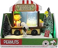 Vista 3 de Kurt Adler 7-Inch Battery-Operated Peanuts© LED Musical Table Piece