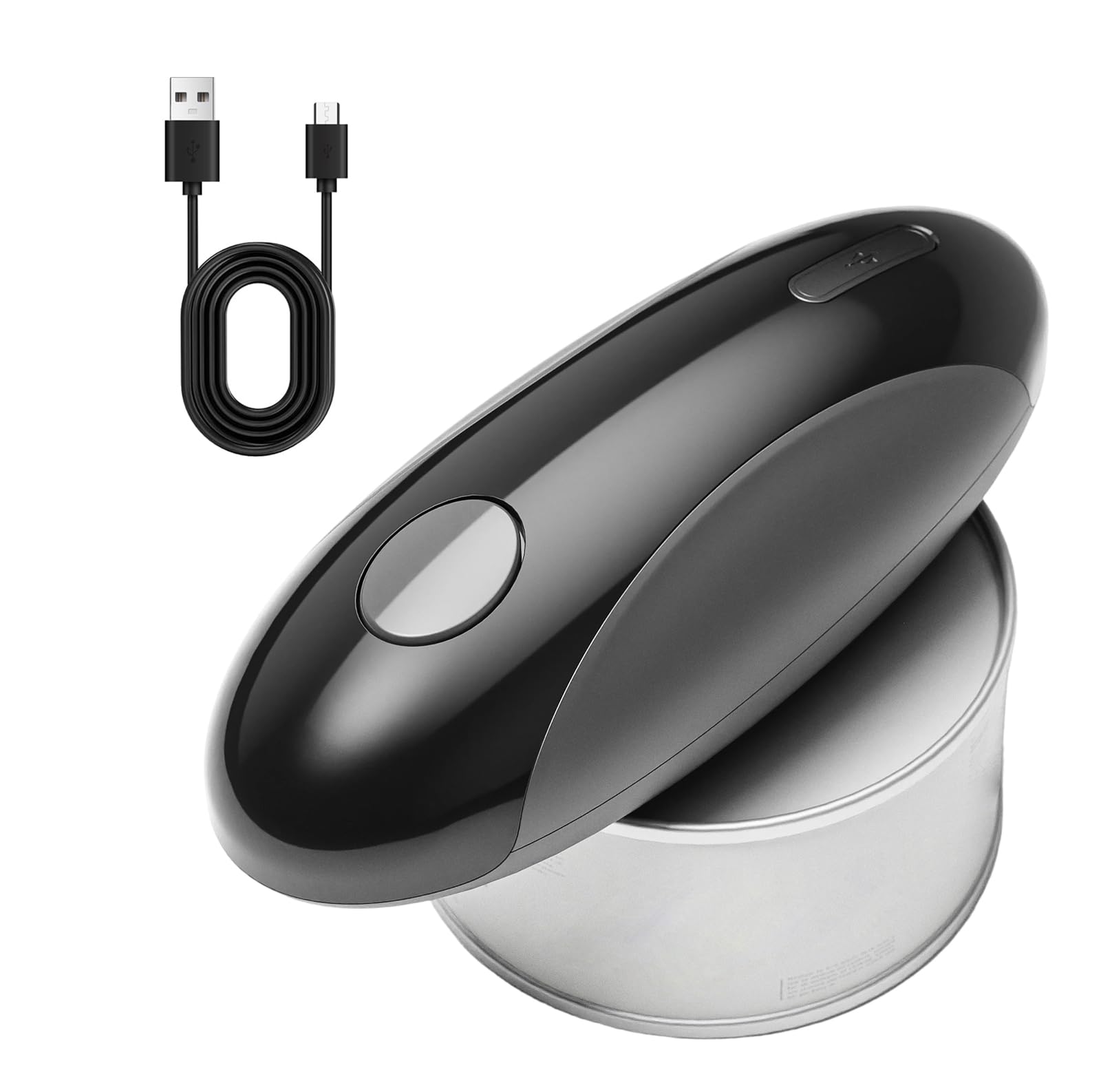 Practical Automatic Electric Opener for Tin Jars Portable Bottle Time Saving Kitchen Tool Rechargeaable Design Automatic Electric Can