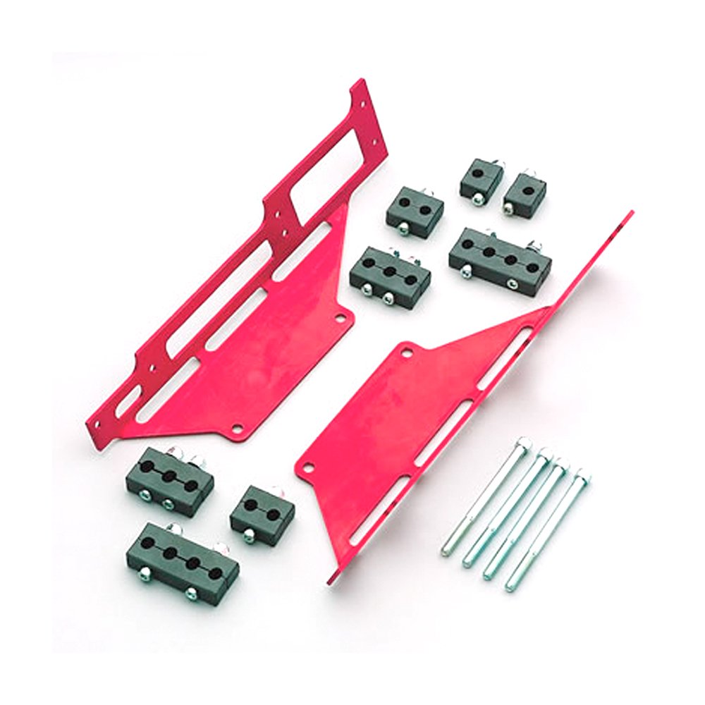 R&M Specialties 1120R Red Spark Plug Wire Loom Set with