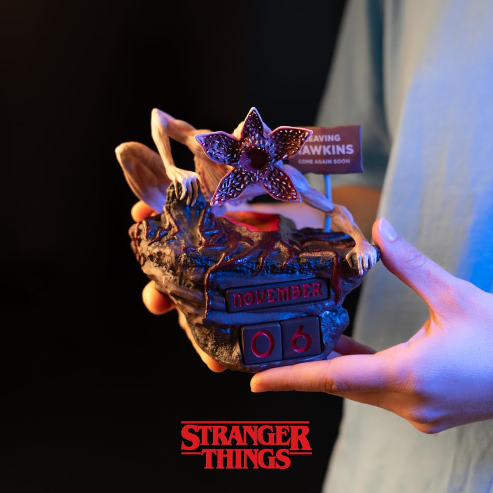 Stranger Things Merch | Stranger Things Adventskalender | ST Figuren | Offizieller Fanartikel mit Demogorgon | Merchandise Geschenk