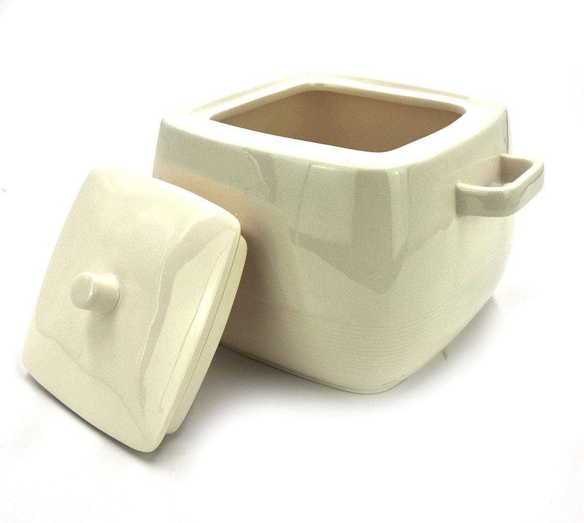 3.5L Porcelain Soup Tureen with Lid & Handles