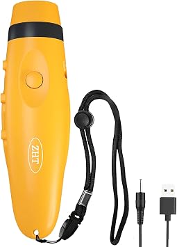 ZHT Electronic Whistles for Referees with USB Charging, 3 Tone High Volume Emergency Whistle for Referee Coaches Teacher, Outdoor Camping Hiking Boating Safety Whistles with Lanyard