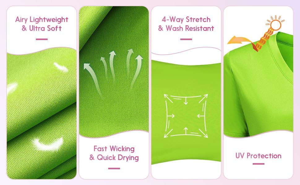 Opna Women's Short Sleeve Moisture Wicking Athletic Shirts - Image 7