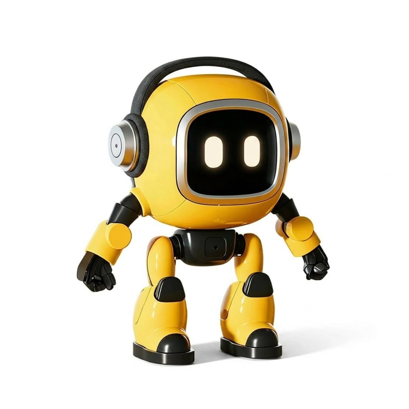 Robot Tutor Intelligente AI con 4 Principali Modelli AI e Conversazione Naturale, 37 Lingue Storia Musica Meteo Altoparlante Bluetooth, Compagno Interattivo per l'Apprendimento Domestico con Luci