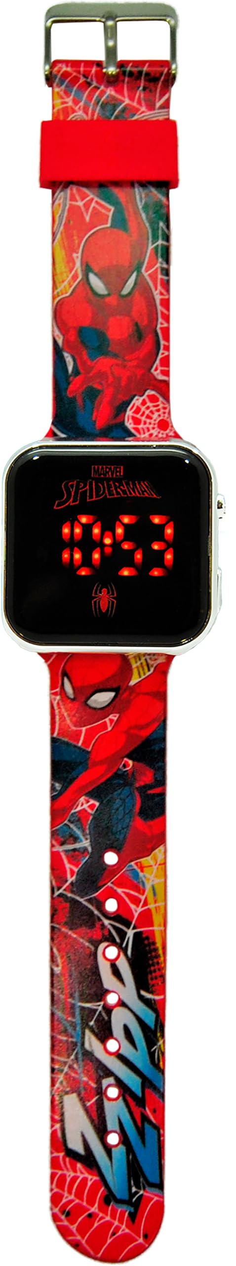 Spiderman Armbanduhr Kinderuhr Digital LED Watch