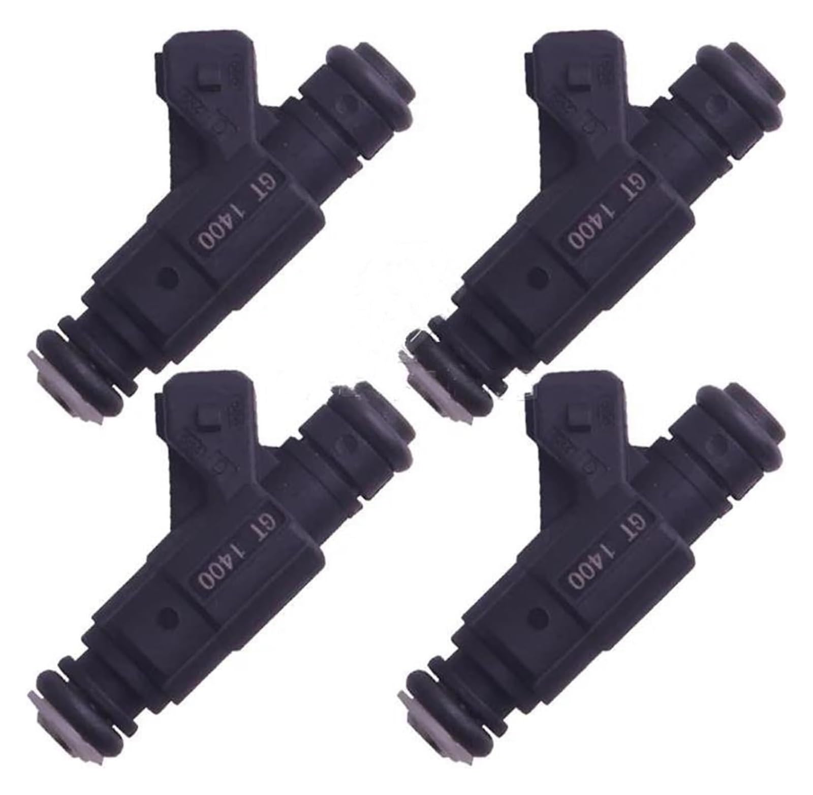 Qwqwfa One Color Petrol Fuel Injector For Benz Cars Nozzle Dosing Module Gt1400 61Mm Short Type Fuel Injection Valve 1400Cc Injectors Auto Part