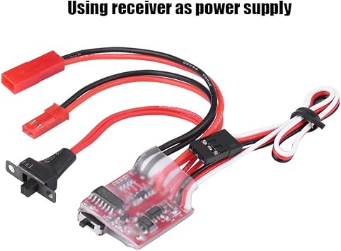 30A Rc ESC, Brushed ESC Winch Switch Controller, Remote Controlled ARY for 1/10 Sc RC Crawler Car